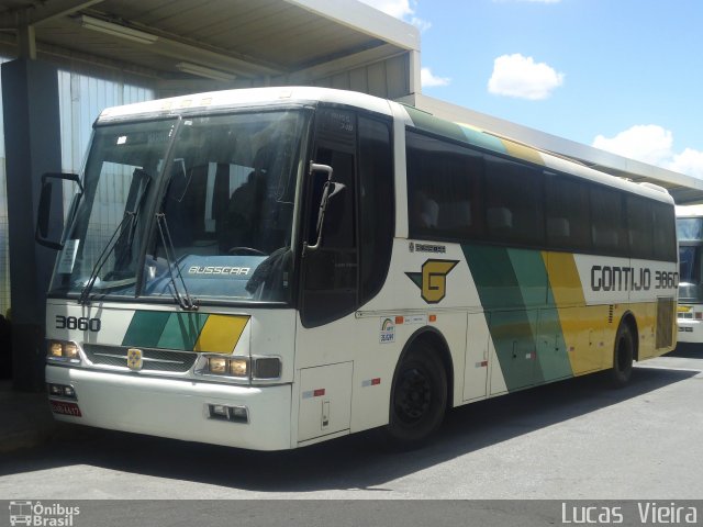 Empresa Gontijo de Transportes 3860 na cidade de Belo Horizonte, Minas Gerais, Brasil, por Lucas Vieira. ID da foto: 3452544.