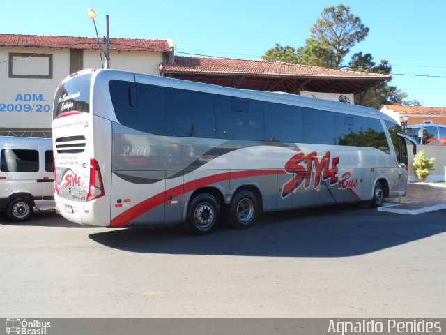 Style Bus 2800 na cidade de Jacutinga, Minas Gerais, Brasil, por Agnaldo Penides. ID da foto: 3454205.