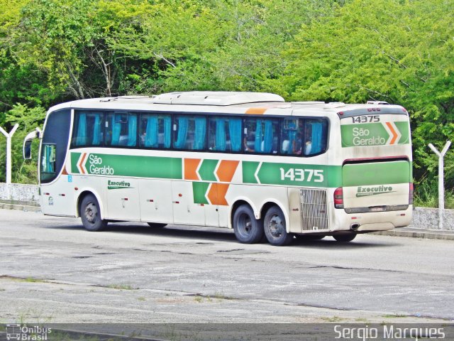 Cia. São Geraldo de Viação 14375 na cidade de Aracaju, Sergipe, Brasil, por Sergio Marques . ID da foto: 3453317.