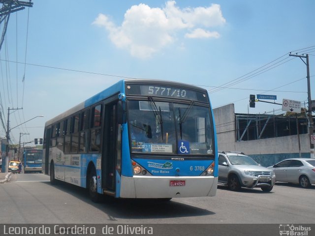 Viação Paratodos > São Jorge > Metropolitana São Paulo > Mobibrasil 6 3768 na cidade de São Paulo, São Paulo, Brasil, por Eduardo de Oliveira. Número da foto: #3452595.
