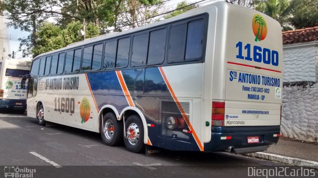 Santo Antônio Turismo 11600 na cidade de Tupã, São Paulo, Brasil, por Diego Carlos Oliveira. Número da foto: #3455926.