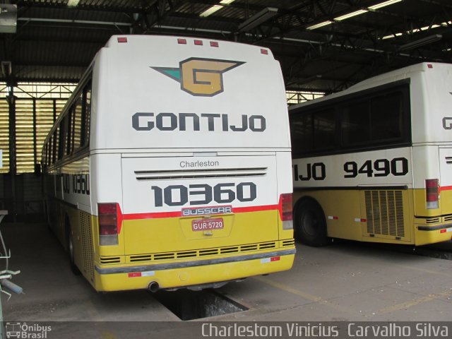 Empresa Gontijo de Transportes 10360 na cidade de Contagem, Minas Gerais, Brasil, por Charlestom Vinicius Carvalho Silva. ID da foto: 3454487.