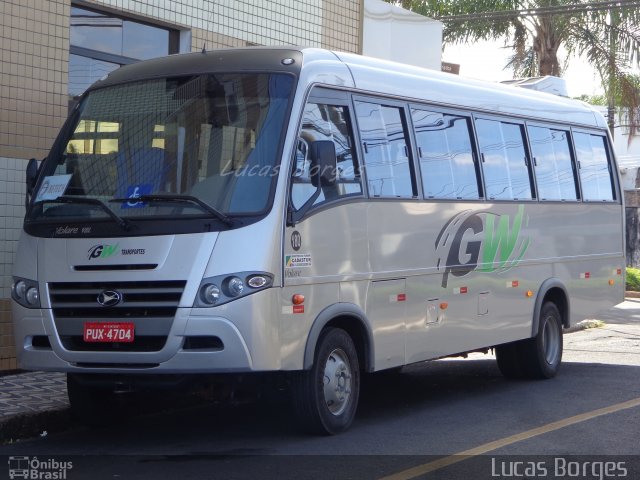 GW Transportes e Turismo 180 na cidade de Araxá, Minas Gerais, Brasil, por Lucas Borges . Número da foto: #3455554.