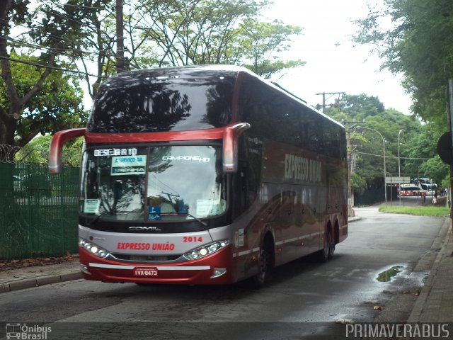 Expresso União Turismo 2014 na cidade de São Paulo, São Paulo, Brasil, por Alexandre Rodrigo. Número da foto: #3454510.