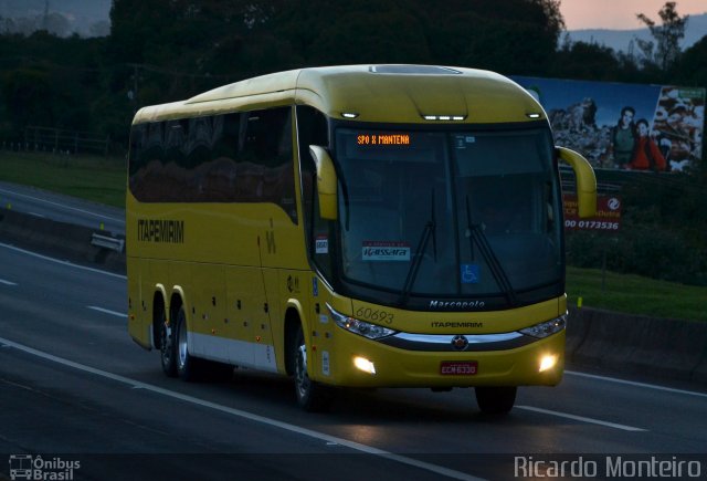Viação Itapemirim 60693 na cidade de Resende, Rio de Janeiro, Brasil, por Ricardo Silva Monteiro. Número da foto: #3455913.