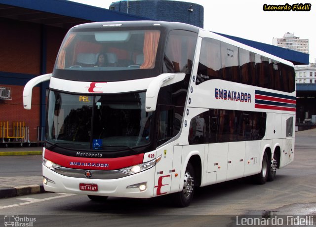 Expresso Embaixador 429 na cidade de Porto Alegre, Rio Grande do Sul, Brasil, por Leonardo Fidelli. Número da foto: #3456309.