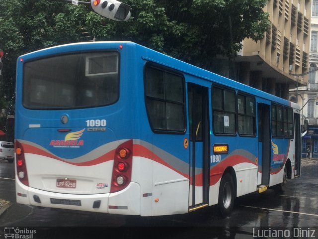 Asabela Transportes e Turismo 1090 na cidade de Salvador, Bahia, Brasil, por Luciano Diniz. ID da foto: 3457648.