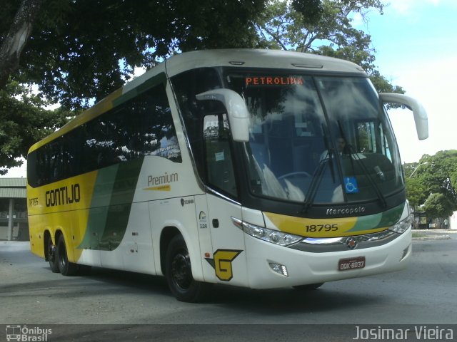 Empresa Gontijo de Transportes 18795 na cidade de Curvelo, Minas Gerais, Brasil, por Josimar Vieira. Número da foto: #3460221.