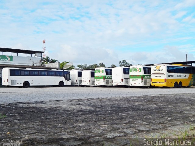 Empresa Gontijo de Transportes 9330 na cidade de Aracaju, Sergipe, Brasil, por Sergio Marques . ID da foto: 3459459.