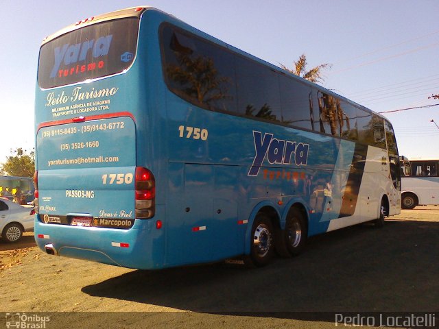 Yara Turismo 1750 na cidade de Tambaú, São Paulo, Brasil, por Pedro Locatelli. Número da foto: #3458845.