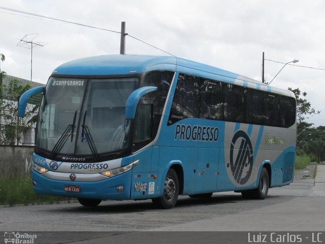 Auto Viação Progresso 6360 na cidade de Recife, Pernambuco, Brasil, por Luiz Carlos de Santana. ID da foto: 3459734.