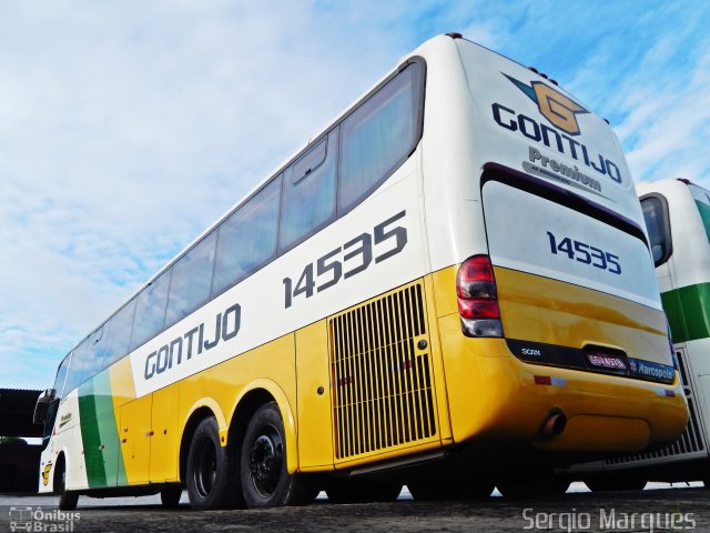 Empresa Gontijo de Transportes 14535 na cidade de Aracaju, Sergipe, Brasil, por Sergio Marques . Número da foto: #3459415.