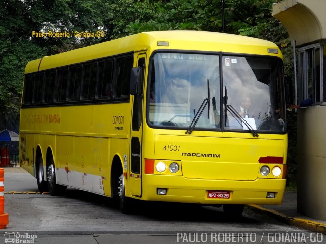 Viação Itapemirim 41031 na cidade de São Paulo, São Paulo, Brasil, por Paulo Roberto de Morais Amorim. Número da foto: #3459675.