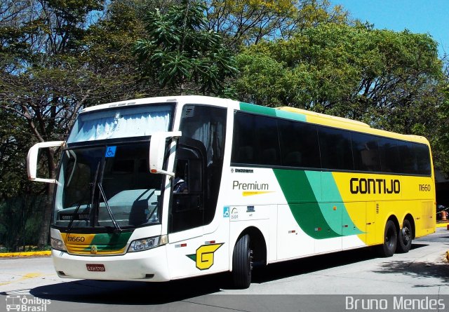 Empresa Gontijo de Transportes 11660 na cidade de São Paulo, São Paulo, Brasil, por Bruno Mendes. ID da foto: 3461008.