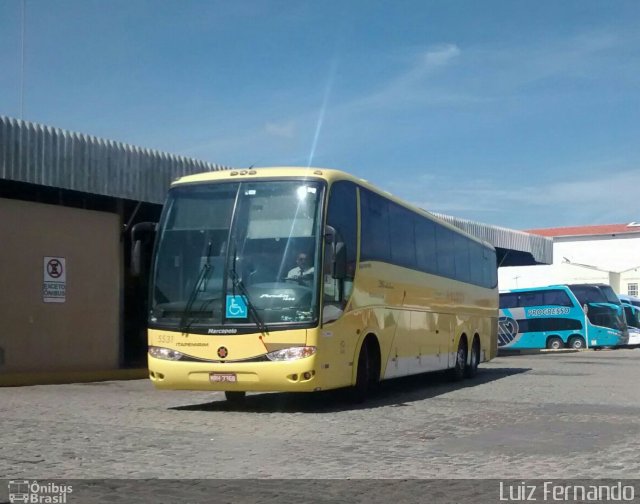 Viação Itapemirim 5531 na cidade de Serra Talhada, Pernambuco, Brasil, por Luiz Fernando. Número da foto: #3462426.