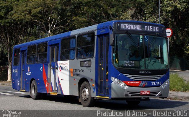 Empresa de Transportes Mairiporã 39148 na cidade de São Paulo, São Paulo, Brasil, por Cristiano Soares da Silva. ID da foto: 3462052.