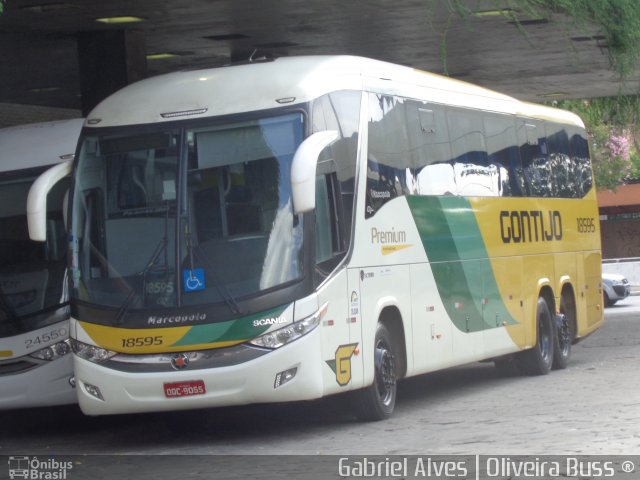 Empresa Gontijo de Transportes 18595 na cidade de Belo Horizonte, Minas Gerais, Brasil, por Gabriel Oliveira. Número da foto: #3460535.