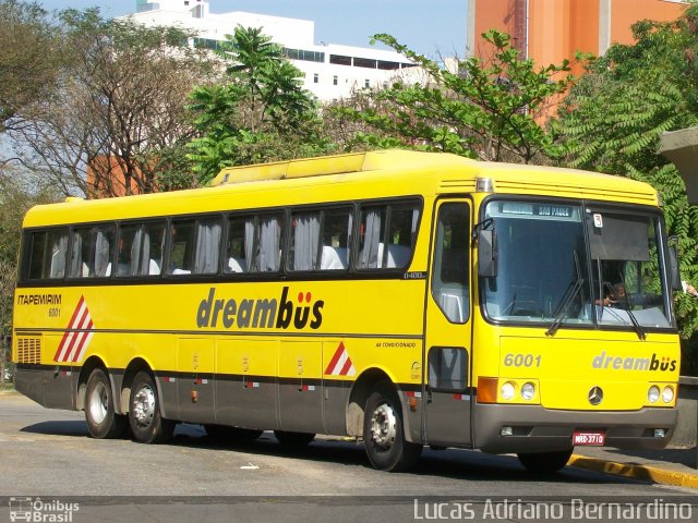 Viação Itapemirim 6001 na cidade de São Paulo, São Paulo, Brasil, por Lucas Adriano Bernardino. ID da foto: 3462374.