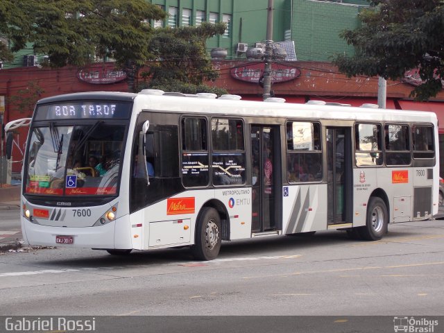 Metra - Sistema Metropolitano de Transporte 7600 na cidade de Diadema, São Paulo, Brasil, por Gabriel Rossi . Número da foto: #3461068.