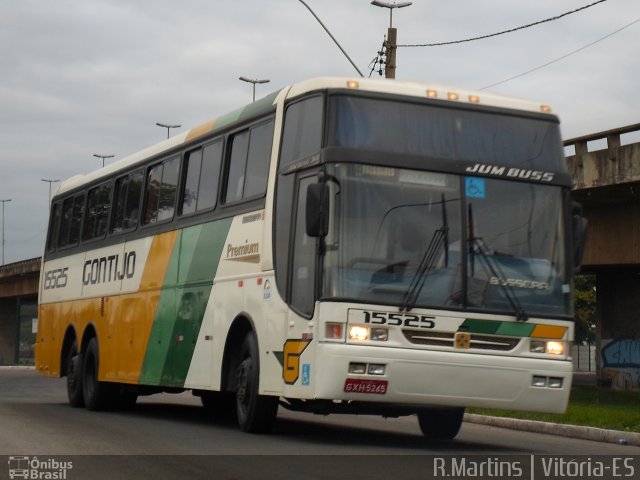 Empresa Gontijo de Transportes 15525 na cidade de Vitória, Espírito Santo, Brasil, por Roberto  Martins. ID da foto: 3461322.