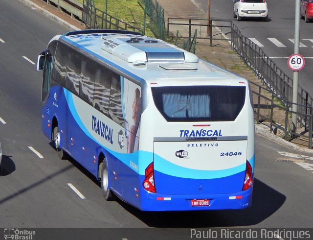 Transcal Sul Transportes Coletivos 24845 na cidade de Porto Alegre, Rio Grande do Sul, Brasil, por Paulo Ricardo  Rodrigues Villanova. Número da foto: #3462877.