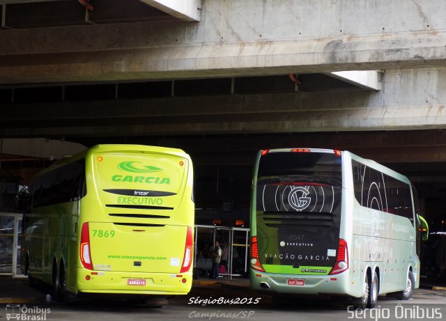 Viação Garcia 7047 na cidade de Campinas, São Paulo, Brasil, por Sérgio de Sousa Elias. Número da foto: #3464273.