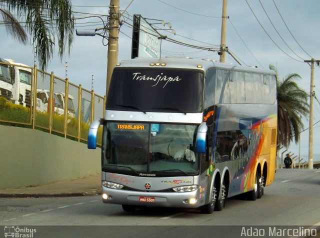 Transjapa Tours F 5011 na cidade de Belo Horizonte, Minas Gerais, Brasil, por Adão Raimundo Marcelino. ID da foto: 3464544.