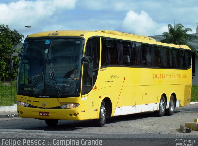 Viação Itapemirim 5043 na cidade de Campina Grande, Paraíba, Brasil, por Felipe Pessoa de Albuquerque. Número da foto: #3464416.