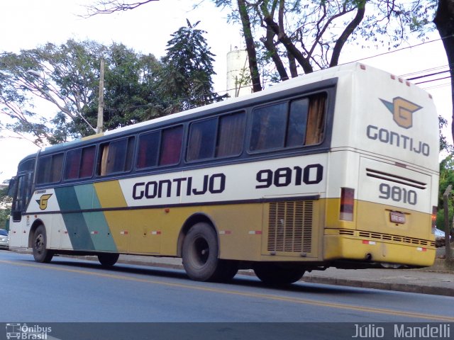 Empresa Gontijo de Transportes 9810 na cidade de Belo Horizonte, Minas Gerais, Brasil, por Júlio  Mandelli. ID da foto: 3464742.