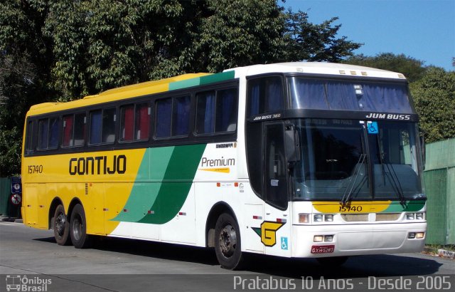 Empresa Gontijo de Transportes 15740 na cidade de São Paulo, São Paulo, Brasil, por Cristiano Soares da Silva. ID da foto: 3463267.