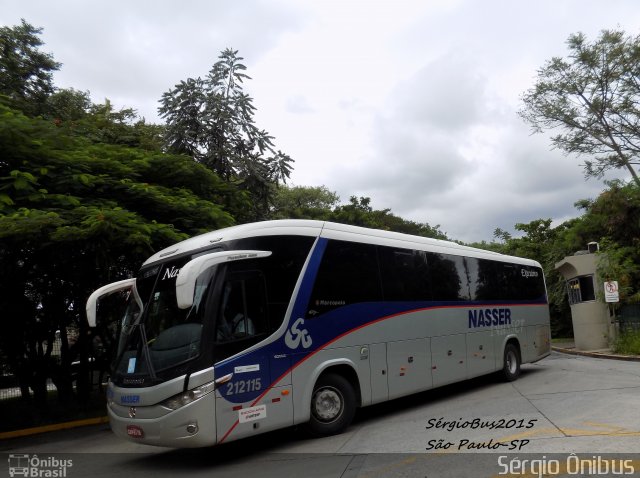 Viação Nasser 212115 na cidade de São Paulo, São Paulo, Brasil, por Sérgio de Sousa Elias. ID da foto: 3466935.