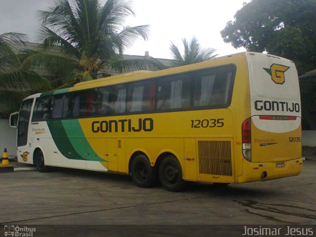 Empresa Gontijo de Transportes 12035 na cidade de Recife, Pernambuco, Brasil, por Josimar Jesus. ID da foto: 3404916.