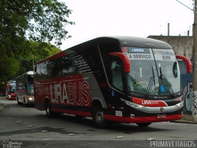 Lirabus 12097 na cidade de São Paulo, São Paulo, Brasil, por Alexandre Rodrigo. Número da foto: #3404564.