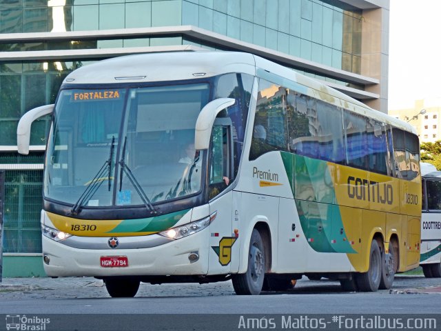 Empresa Gontijo de Transportes 18310 na cidade de Fortaleza, Ceará, Brasil, por Amós  Mattos. Número da foto: #3406501.