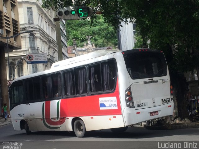 Concessionária Salvador Norte - CSN Transportes 16573 na cidade de Salvador, Bahia, Brasil, por Luciano Diniz. Número da foto: #3405367.
