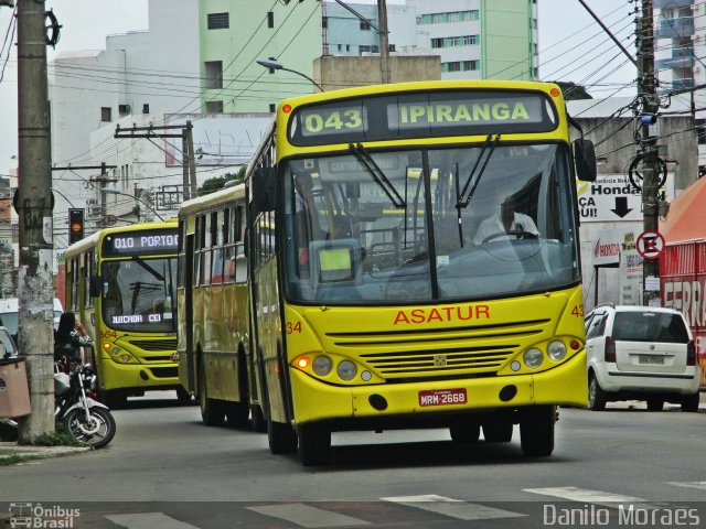 Alvorada Sul-América de Turismo Asatur 434 na cidade de Guarapari, Espírito Santo, Brasil, por Danilo Moraes. Número da foto: #3404429.
