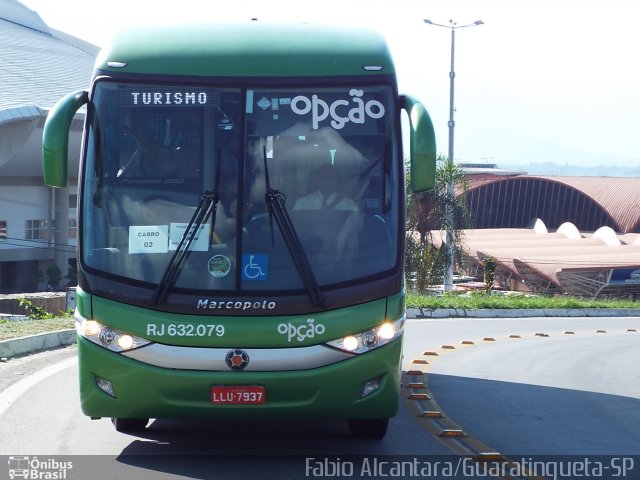 Opção Fretamento e Turismo RJ 632.079 na cidade de Aparecida, São Paulo, Brasil, por Fabio Alcantara. ID da foto: 3406664.