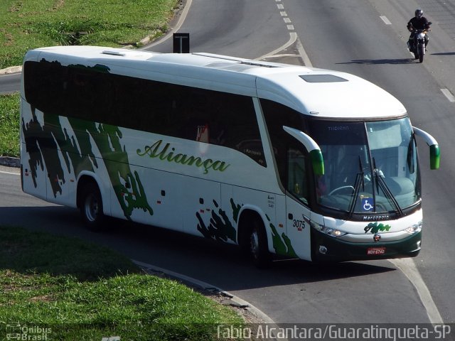 Aliança Turismo 3075 na cidade de Aparecida, São Paulo, Brasil, por Fabio Alcantara. Número da foto: #3406691.