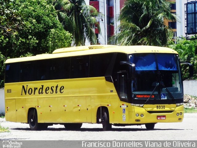 Viação Nordeste 8030 na cidade de Fortaleza, Ceará, Brasil, por Francisco Dornelles Viana de Oliveira. Número da foto: #3404835.