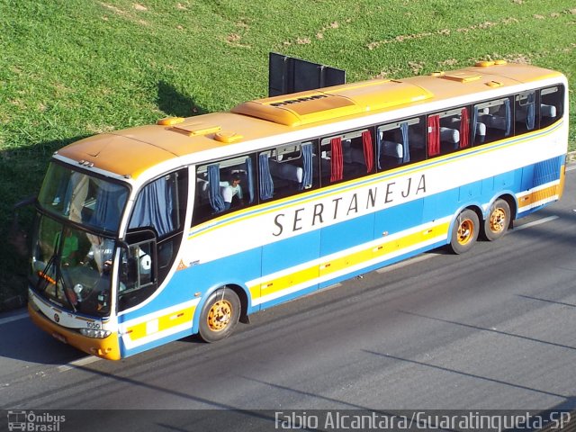 Viação Sertaneja 1050 na cidade de Aparecida, São Paulo, Brasil, por Fabio Alcantara. ID da foto: 3404433.