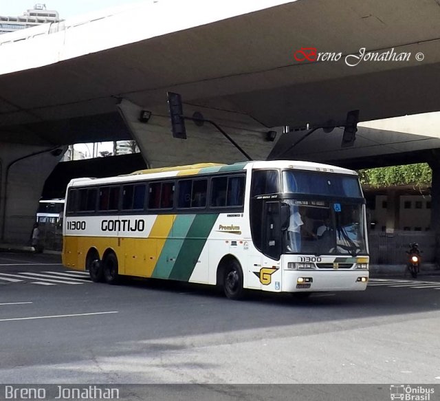 Empresa Gontijo de Transportes 11300 na cidade de Belo Horizonte, Minas Gerais, Brasil, por Breno  Jonathan. ID da foto: 3405791.