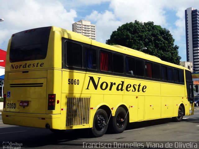 Viação Nordeste 5060 na cidade de Fortaleza, Ceará, Brasil, por Francisco Dornelles Viana de Oliveira. Número da foto: #3404749.