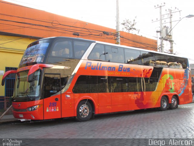 Pullman Bus 3195 na cidade de , por Diego  Alarcon. ID da foto: 3405817.