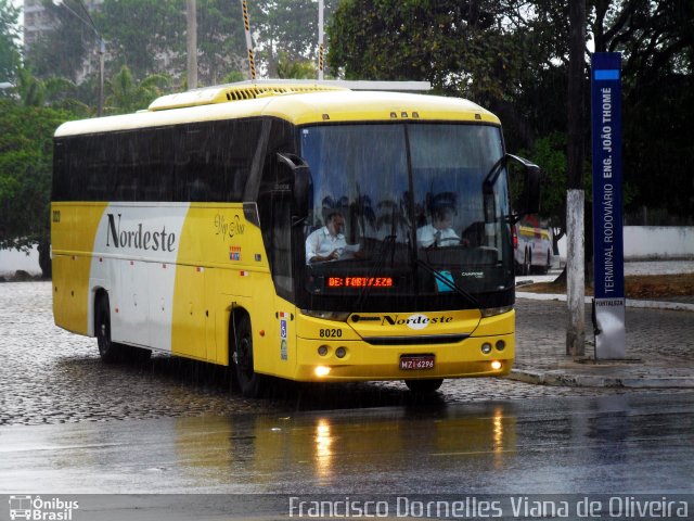 Viação Nordeste 8020 na cidade de Fortaleza, Ceará, Brasil, por Francisco Dornelles Viana de Oliveira. Número da foto: #3404775.