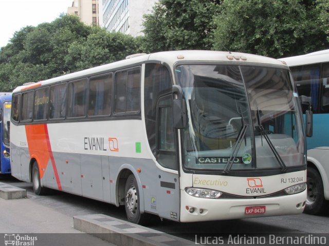 Evanil Transportes e Turismo RJ 132.044 na cidade de Rio de Janeiro, Rio de Janeiro, Brasil, por Lucas Adriano Bernardino. ID da foto: 3467314.