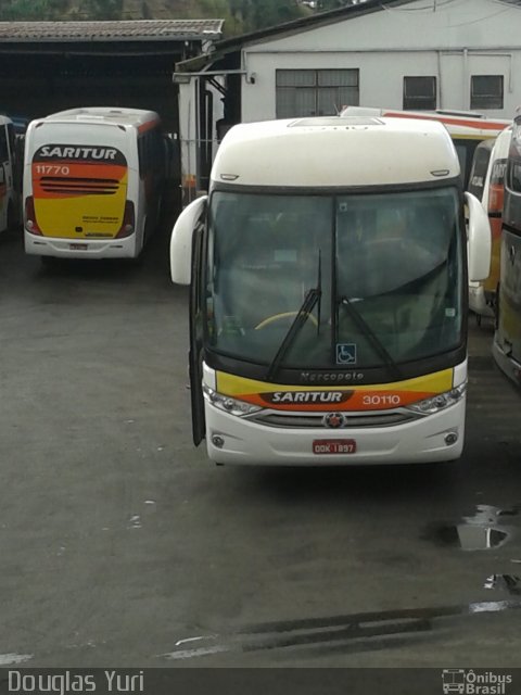 Saritur - Santa Rita Transporte Urbano e Rodoviário 30110 na cidade de Belo Horizonte, Minas Gerais, Brasil, por Douglas Yuri. Número da foto: #3468680.