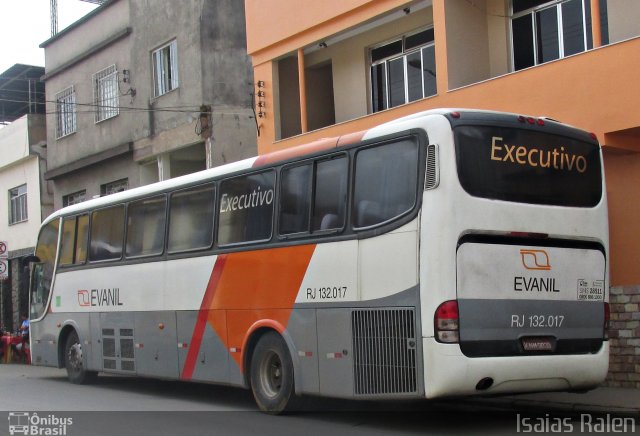 Evanil Transportes e Turismo RJ 132.017 na cidade de Santos Dumont, Minas Gerais, Brasil, por Isaias Ralen. Número da foto: #3468933.