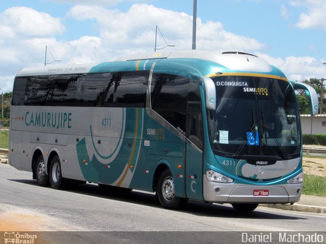 Auto Viação Camurujipe 4311 na cidade de Vitória da Conquista, Bahia, Brasil, por Daniel  Machado. Número da foto: #3469500.