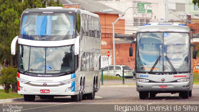 Auto Viação Catarinense 3544 na cidade de Curitiba, Paraná, Brasil, por Reginaldo Levinski da Silva. Número da foto: #3469338.