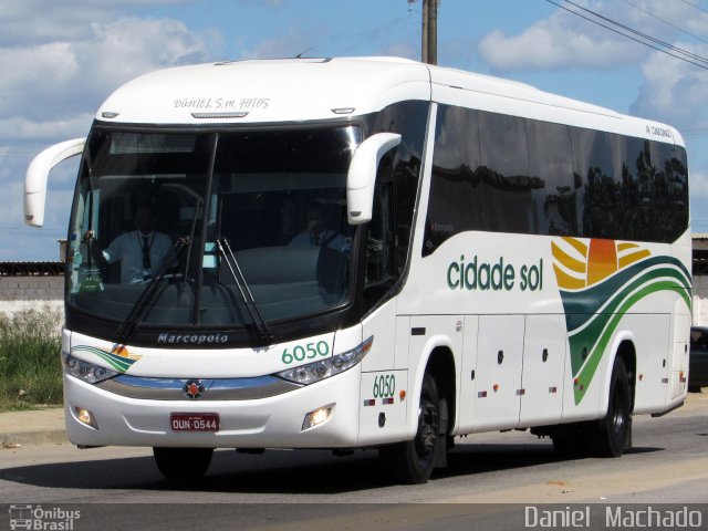 Viação Cidade Sol 6050 na cidade de Vitória da Conquista, Bahia, Brasil, por Daniel  Machado. Número da foto: #3469503.